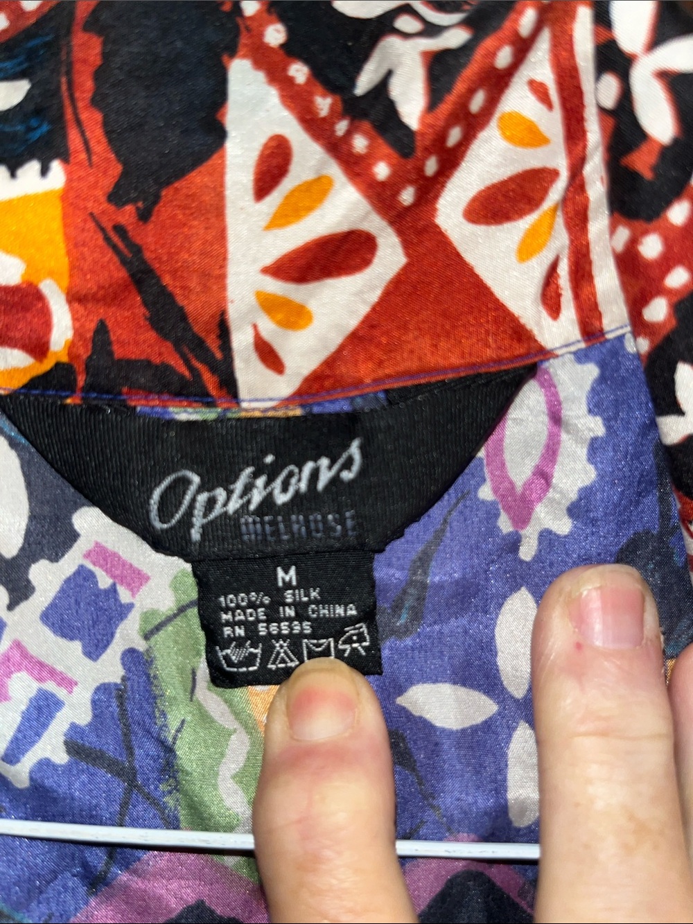 Multicolor Patchwork Bermuda Shorts - Bold Summer Print - Picture 2 of 6